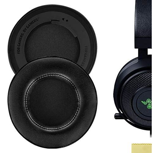 Geekria イヤーパッド Razer Kraken 7.1 Chroma V2 等 ヘッドセット 対応交換用 ヘッドホンパッド イヤークッション Geekria イヤーパッド Razer Kraken 7.1 Chroma V2 等 ヘッドセット 対応交換用 ヘッドホンパッド イヤークッション