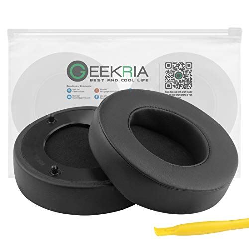 Geekria イヤーパッド Razer ManO'War バーチャル7.1ch ワイヤレスゲーミングヘッドセット 等対応交換用 ヘッドホンパッド イヤークッション