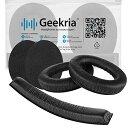 Geekria イヤーパッド + ヘッドバンド ゼンハイザー HD380 PRO, HD380, PC350, Game Zero 等 対応 交換 用 ヘッドホ...