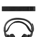Geekria ヘッドバンド カバー SteelSeries Arctis 7 & SteelSeries Arctis PRO 等 ヘッドホン 用 簡単なインストール ブラック