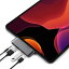 Satechi アルミニウム Type-C モバイル Proハブ USB-C PD充電 4K HDMI USB 3.0 3.5mm ヘッドホンジャック (iPad Pro, Microsoft Surface Go対応） (スペースグレイ)