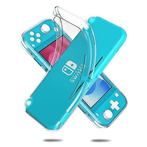 Vikisda Nintendo switch Lite ケース カバー クリア TPU透明保護 ソフトケース 薄型 耐衝撃 完全保護デザイン 柔らかい手触り 超薄版 クリア 超薄—クリア