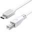 MIDI USB Ѵ֥ Macbook USB 1m wuernine USB B to C  Ѵ֥ MacBook Pro PC Żҥԥ ǥ󥿡եʤ 1