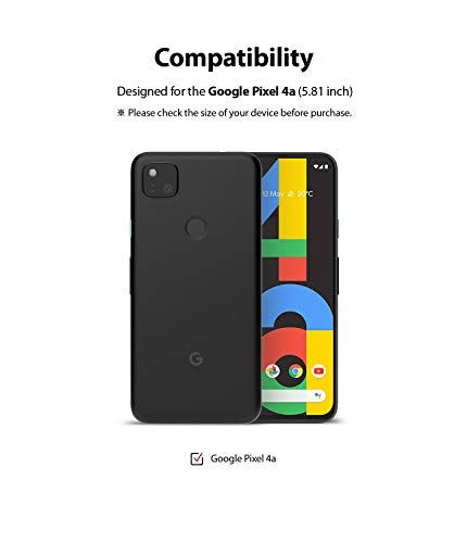 【2枚】【Ringke】Google Pixel 4a 保護フィルム スクリーン保護フィルム Ringke Dual Easy Full Cover Wing Film 前面フルカバレッジ ソフトフィルム [ケース干渉せず/貼り付け簡単/3D Touch対応/高感度タッチ/硬度9H/飛散防止/気泡ゼロ]