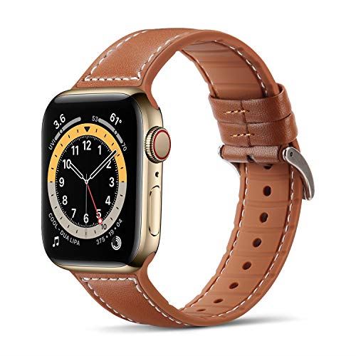 Tasikar Rp`u Apple Watch oh 40mm 38mmARp`uiWatchʗpxg Apple Watch SE Series 6/5/4/3/2/1ɑΉ U[VŘ^Xgbv (38mm 40mmAuE)