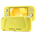 Tasikar Switch Lite ケース コンパチブル Nintendo Switch Lite 薄型 柔らかい手触り TPU 耐衝撃 保護カバー 任天堂 Switch Lite 2019用 (イェロー)