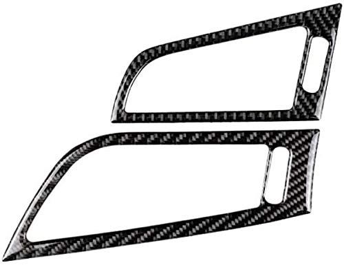 サイドエアコン吹き出し口カバー フレーム リアルカーボン ステッカー BMW Z4 E89 右ハンドル (全カーボン色)