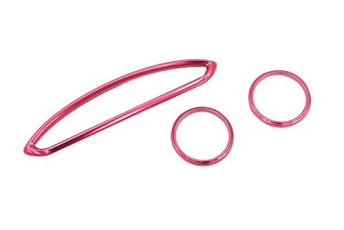 トヨタ 86(ZN6) スバル BRZ(ZC6) エアコン ダクト ベゼル レッド ato11001r