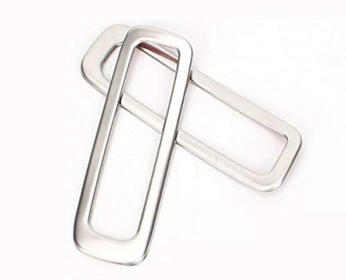 【カデ子(KADEKO)】 MAZDA CX-5 KF系専用 ステンレス Aピラーエアコン吹き出し口フレームカバー ガーニッシュ (シルバー(艶消し))