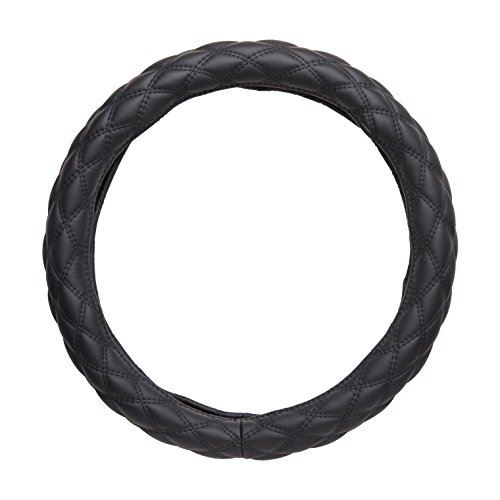 雅 極太ハンドルカバー NEWブレイクキルト ダブルステッチダイヤ 2L マットブラック×ブラック HC-BQW-2LMBK