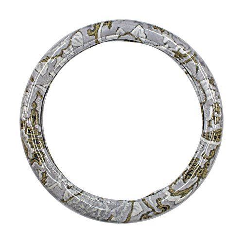 雅 極太ハンドルカバー 金華山モンブランローズ シルバー LM MHC-MR-LMSV