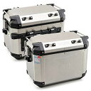 GIVI (ジビ) バイク用 サイドケース 各48L シルバー アルミ製 左右セット TREKKER OUTBACK OBKN48APACK2 98490 片側...