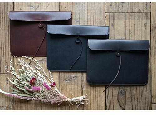 Leather iPad Case 本革 スリーブケース iPadPro/Air対応ケース (12.9, モカ)