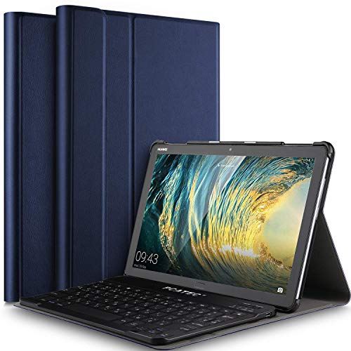 yPCATECzHuawei MediaPad M5 Lite10 /BAH2-W19 p U[P[Xt Bluetooth L[{[hUSz񁙓{ꂩȓ͑Ή (M5 Lite 10p, lCr[u[)