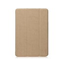 MONOCOZZI 【iPad Mini3対応フォリオケース】 オートOn-Off機能付 LUCID Translucent Folio クリーム MONO-L...