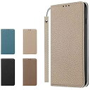 Clicsun iPhone11 ケース 高級牛本革ケース 手帳型 アイフォン11 カバー 本革 レザー カバー スタンド機能 ストラップ付き マグネット式 カ...