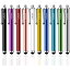 Mixoo スタイラスペン タッチペン 10本セットipad iphone Androidスマートフォン タブレット対応 多色 シリコンゴムペン先 10色*シリコンペン先