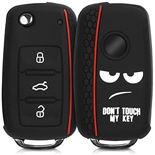 kwmobile Ή: VW Skoda Seat  P[X - TPU VR   J[ L[P[X Don't touch my keyfUC Don't touch my key 02-01-09