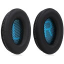 kwmobile 2x イヤーパッド 対応: Bose Soundlink Around-Ear Wireless II - ヘッドホン PUレザー イヤーパッ...