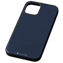 Deff(ディーフ) Hybrid Case Etanze(エタンゼ) for iPhone 12 mini 背面ガラス&TPU ハイブリッドケース (ミッドナ...