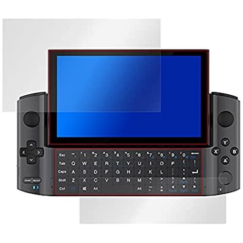 ミヤビックス 傷修復 液晶保護フィルム 防指紋 防気泡 GPD WIN3 用 液晶 キーボード フィルムセット 日本製 OverLay Magic OMGPDWIN3/S/12