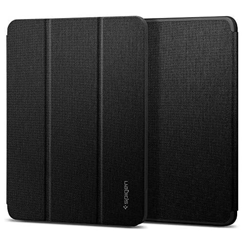 Spigen iPad Air 4 P[X Jo[ X^h Apple Pencil[ ϏՌ 菝h~ y Jی U[ I[gX[v VsQ A[oEtBbg ACS01943 (ubN) iPad Air4 10.9(2020)