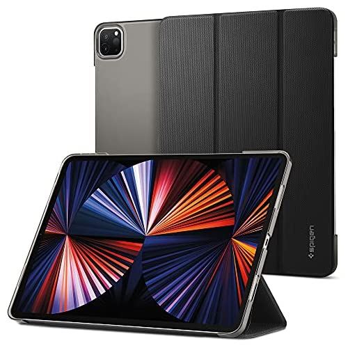 Spigen iPad Pro 12.9 2021 P[X Jo[ X^h Xgbv Apple Pencil[ Pencilz_[t px߉\ LbhEGA[tHI ACS02884 (ubN) iPad Pro 12.9 (2021)