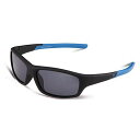 DUCO キッズサングラス 子供サングラス 偏光レンズ 超軽量フレーム ファッションなデザイン UV紫外線カット かわいい車型な眼鏡ケース付き 年齢5-12のためにBlack005