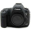 Canon キヤノン PEN EOS 5D Mark III 5DS 5D3 5DS R カメラカバー シリコンケース シリコンカバー カメラケース 撮影ケース ライナーケース ... ブラック