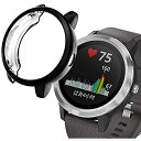 Garmin(ガーミン) vivoactive 3 専用ケース Garmin vivoactive 3カバー ソフト ぴったり対応 擦り傷防止 防衝撃 高透過率 TPU材料 全面保護 滑り防止 Garmin vivoactive 3 ... バンパー(ブラック)
