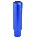 Abfer アルミ ヘビー 加重シフターヘッド,アルミカーシフトレバーヘッド 自動手動車両 汎用, 青い Blue-2