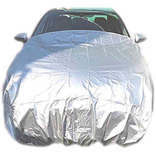 AUTOMAN（オートマン） ボンネットカバー 一般乗用車用 汎用タイプ シルバー カーカバー フロント保護カバー ボンネットの保護に ACV-01
