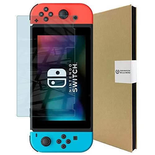スイッチ ブルーライトカット ガラスフィルム 保護フィルム Switch 硬度9H 指紋防止 【 BELLEMOND(ベルモンド)】スイッチ GBL G080