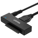 Unitek SATA USB3.0アダプター 変換ケーブル 2.5 3.5インチ HDD/SSD などのハードドライブ とSATA 光学ドライブ に対応 SATAI/II/III 電源アダプタ(12V/2A電源付き) UASP対応 ...(2)