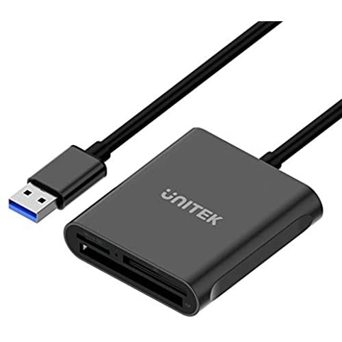 Unitek USB3.1 ޥɥ꡼ 3å SDTF/microSDѥȥեå/CFɥ꡼ 3 ΥɤƱɤ߼ ѵץ߹ 3in1դɥ꡼ ® ǡɼ ...