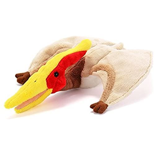 カロラータ プテラノドン ぬいぐるみ (検針2度済み) 動物 ねそべり シリーズ [やさしい手触り] お人形 22cm×9cm×30cm