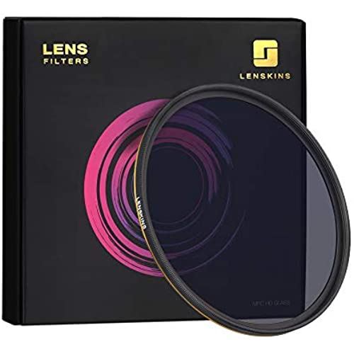 LENSKINS MRC ND64 減光フィルター レンズ保護フィルター 光量調整 薄型 Canon Nikon Sony対応 58mm