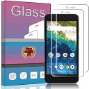 【2枚セット】FOR Android One S3 ガラスフィルム 強化ガラス 液晶 ガラス 超薄型 保護フィルム FOR Android One S3 日本旭...