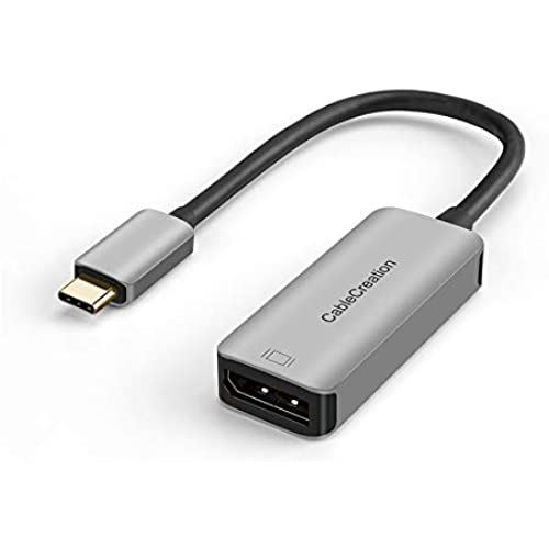 USB C to DisplayPort 8KP[uA_v^, CableCreation USB Type C to DPA~ Ro[^(^CvCfBXvC|[g) 8K@30hz, Oculus Rift S, MacBook ... Xy[XO[