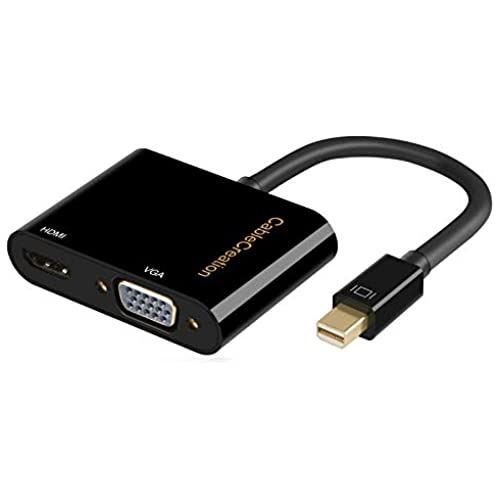 Mini DP to HDMI+VGACCableCreation 2 in 1 Mini DP (Thunderbolt) to HDMI VGAϊA_v^ Mini DisplayPort (Thunderbolt) ... ubN