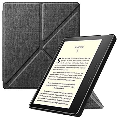 ・【対応機種】 Amazon Kindle Oasis第10世代 2019 Newモデル/ 第9世代 2017専用保護ケースです。ご注意：前世代などのKindleには適応できません。【材料、全面保護】 カバー外側は高級PUレザー、内側はマイクロファイバーを採用しており、画面を保護しきれいに保つと同時に、高級感とファッション性を感じさせられます。全面保護型で大切なタブレットをキズや衝撃から強力保護できます。薄くて軽いなので、持ち運びにも負担にならないとても便利です。・【マグネット機能】 磁性閉め機能が付いており、前面をストラップで止めてなくても端末をしっかり保護できます。また、マグネットで開閉がやすいで、快適に読書をお楽しみいただけます。・【オートスリープ機能】 内蔵の磁気ストリップはオートスリープ機能が付いており、カバーをあけると電源が自動的にON、閉じると電源が自動的にOFF。バッテリーの消耗を最小限に抑えることが可能です。・【スタンド機能】 折り紙式スタンドタイプなので、正面のカバーについた折り目に応じてカバーを折り畳んで、スタンドになって立てかけて使用できます。※在庫更新のタイミングにより、在庫切れの場合やむをえずキャンセルさせていただく可能性があります。ご了承のほどよろしくお願いいたします。