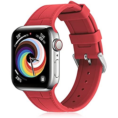 FRESHCLOUD コンパチブルapple watch バンド スポーツバンド 交換ベルト シリコン素材 柄入り 防汗 apple watch series 6 5 4 3 2 1 SE 対応 42mm 44mm アップルウォッチ バンド ... FRESHCLOUD コンパチブルapple watch バンド スポーツバンド 交換ベルト シリコン素材 柄入り 防汗 apple watch series 6 5 4 3 2 1 SE 対応 42mm 44mm アップルウォッチ バンド ...