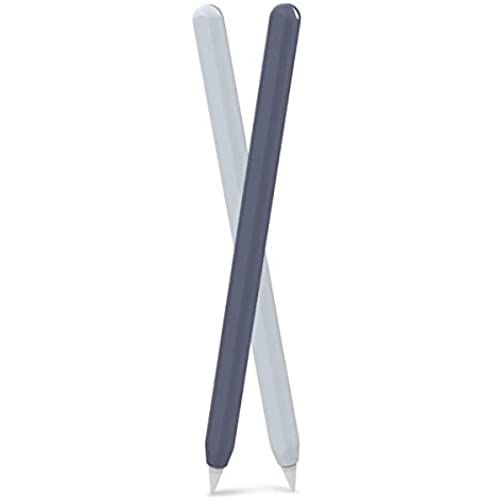 AhaStyle ^ Apple Pencil 2 VRیP[X Apple Pencil 񐢑݂̂ɓKp {Zbg (lCr[CF) PF2{