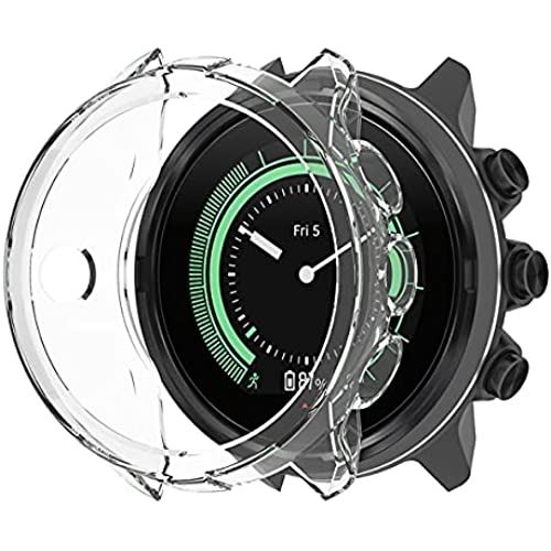 Suunto9 / Suunto9 baro/Suunto 9 Baro Titanium/Spartan sport wrist hr baro用 ケース 保護ケース カバー 5色可選 SOOYEEH ソフトTPU製 プロテクターカバー ... 透明 Suunto9 / Suunto9 baro/Suunto 9 Baro Titanium/Spartan sport wrist hr baro用 ケース 保護ケース カバー 5色可選 SOOYEEH ソフトTPU製 プロテクターカバー ... 透明