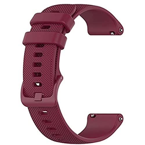 GARMIN(ガーミン) Venu 2用 交換バンド クイックリリースバンド ガーミン Venu2用 ベルト 交換キット 腕時計バンド シリコン製 10色可選 SOOYEEH ストラップ 柔らかい スポーツ 防汗 装着簡単(ワインレッド) GARMIN(ガーミン) Venu 2用 交換バンド クイックリリースバンド ガーミン Venu2用 ベルト 交換キット 腕時計バンド シリコン製 10色可選 SOOYEEH ストラップ 柔らかい スポーツ 防汗 装着簡単(ワインレッド)