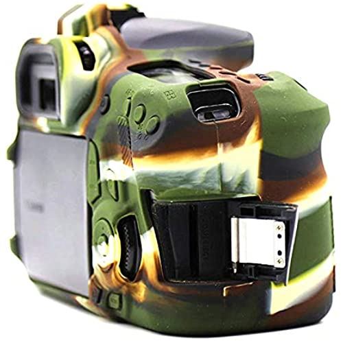 Canon EOS 60D用 ケース キヤノン EOS 60D用 カバー Sooyeeh シリコン製 4色可選 軽量 耐衝撃 ソフト 高級感 旅行 アウトドア撮影 男女兼用 カメラケース 保護カバー（迷彩色）