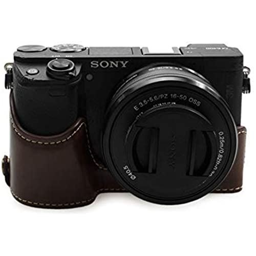 kinokoo SONY ソニー A6400 A6100専用カメラケース ボディケース バッテリーの交換でき 三脚ネジ穴付き..