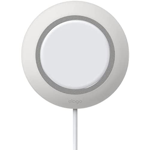 【elago】 MagSafe 充電器用 パッド 卓上 粘着 貼り付け 固定 アクセサリー MagSafe充電器 用 保護 カバー MagSafe用 傷防止 保護ケース マグセーフ 保護カバー ケース [ iPhone 各種 アイフォン12 ... iPhone12 シリーズ ホワイト 【elago】 MagSafe 充電器用 パッド 卓上 粘着 貼り付け 固定 アクセサリー MagSafe充電器 用 保護 カバー MagSafe用 傷防止 保護ケース マグセーフ 保護カバー ケース [ iPhone 各種 アイフォン12 ... iPhone12 シリーズ ホワイト