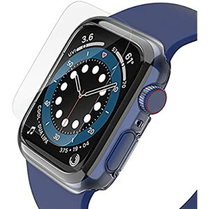 【araree】 Apple Watch 対応 44mm 用 フィルム シート ハイブリッド TPU 指紋防止 薄型 保護フィルム 2枚 セット 高透過率 極薄 液晶 画面 保護 シール [ AppleWatch 対応 44 mm SE & ...