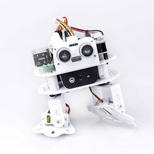 SunFounder PiSloth ラズベリーパイ AI プログラミングロボットキット,多機能DIYバイオニック踊りロボット,スマホ/タブレットによる遠隔操作,Raspberry Pi ...